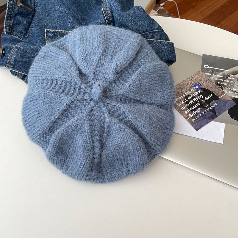 Hand Knitted Pumpkin Hat