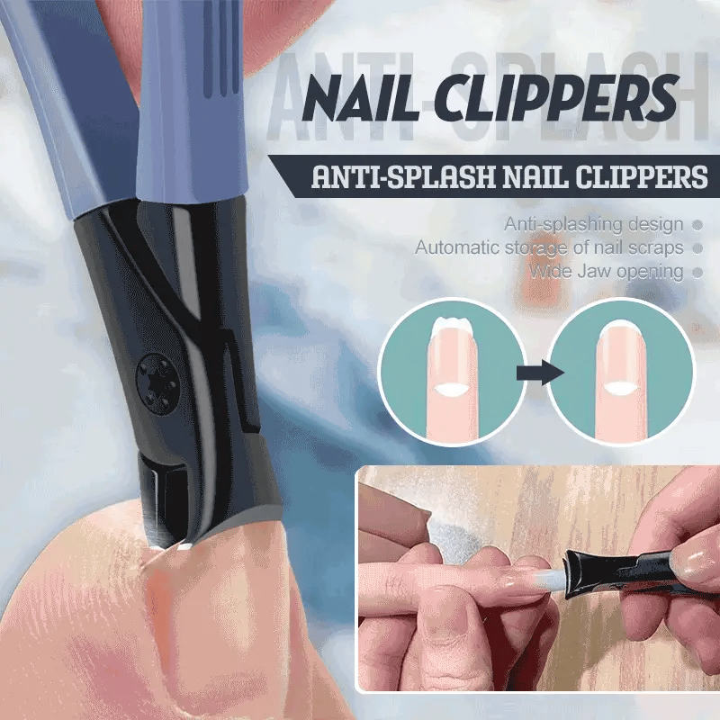Anti-Splash Nail Clippers