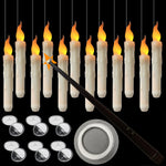 Fantasy Floating Candles with Wand Remote