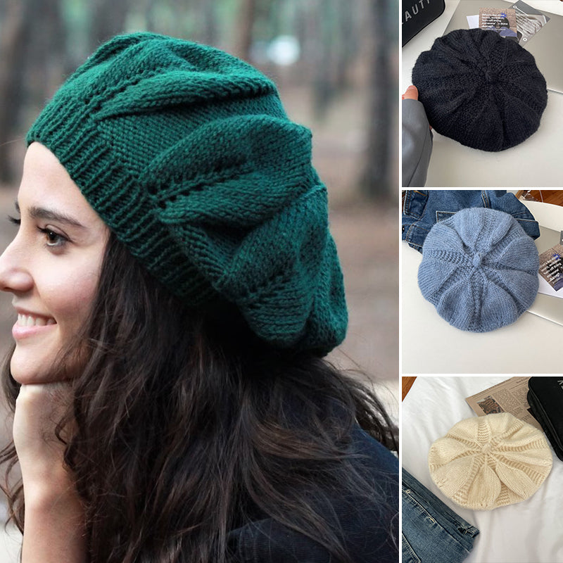 Hand Knitted Pumpkin Hat