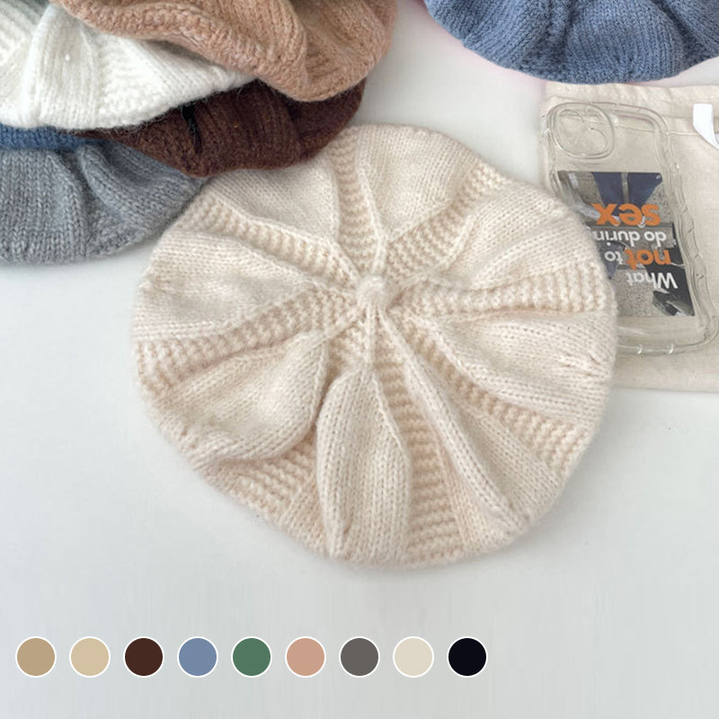 Hand Knitted Pumpkin Hat