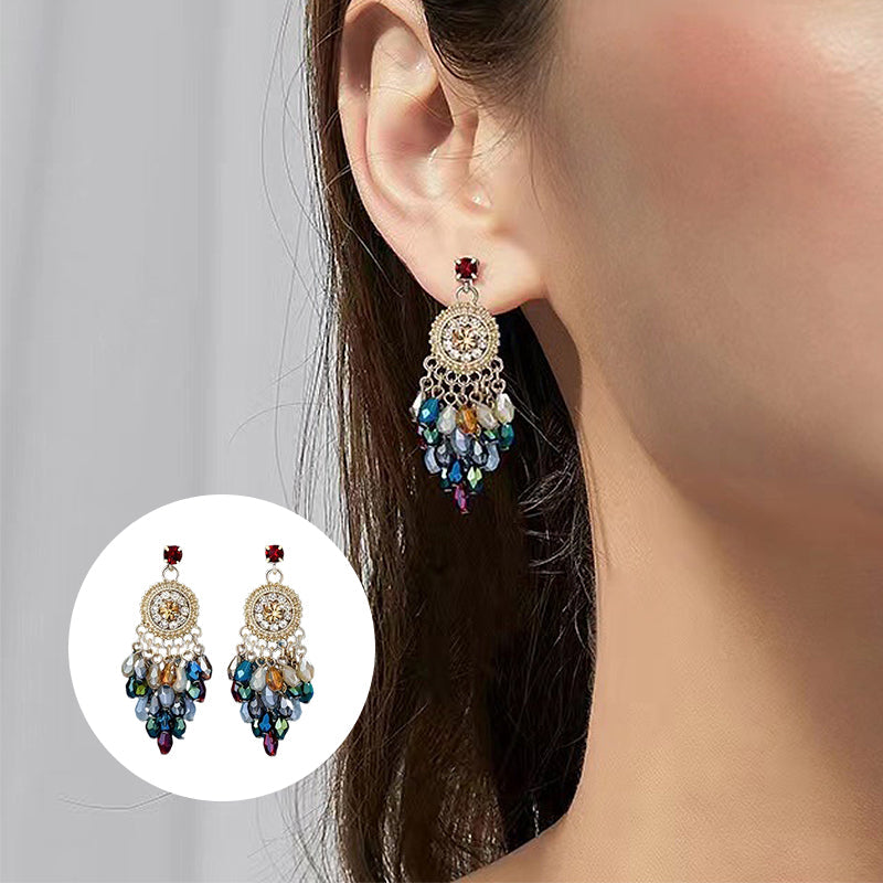 Colourful Dangle Earrings