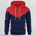 Color Block Casual Sports Sweatshirt
