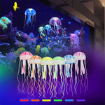 Fish Tank Landscaping Simulation Transparent Fluorescent Jellyfish