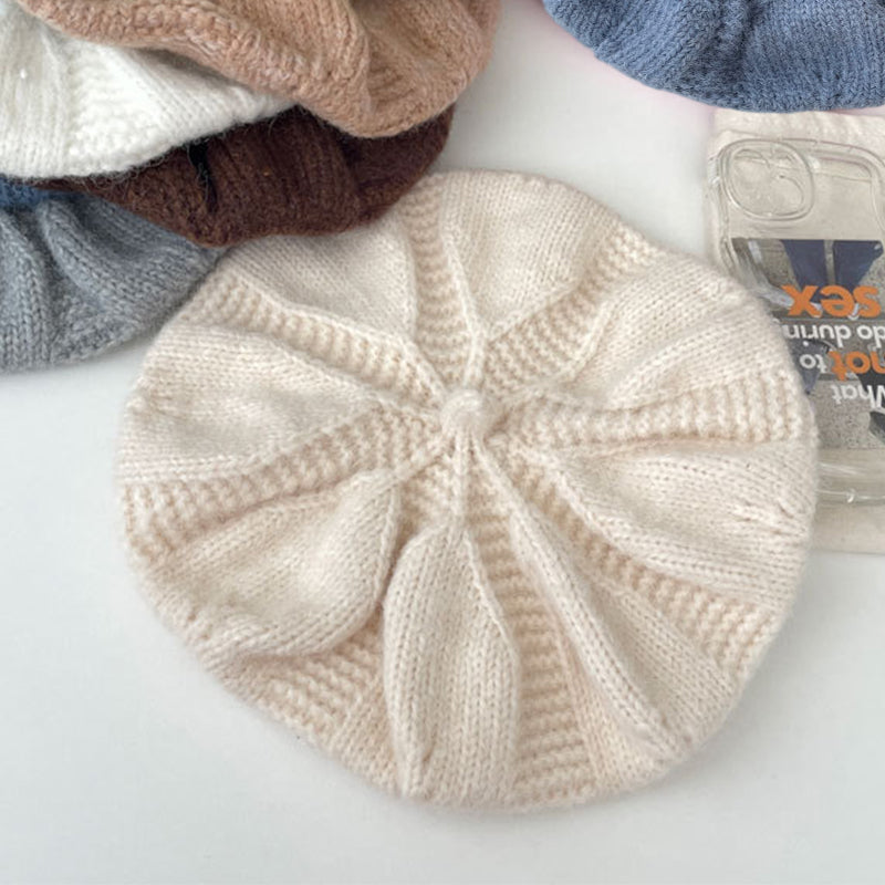 Hand Knitted Pumpkin Hat