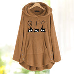 Plush Print Sweatshirt