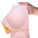 Contrast Front Button Bra