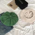 Hand Knitted Pumpkin Hat