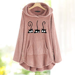 Plush Print Sweatshirt