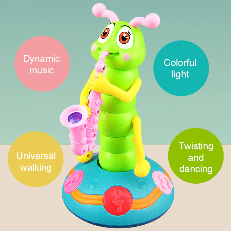 Electric Caterpillar Dance Toy