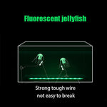 Fish Tank Landscaping Simulation Transparent Fluorescent Jellyfish