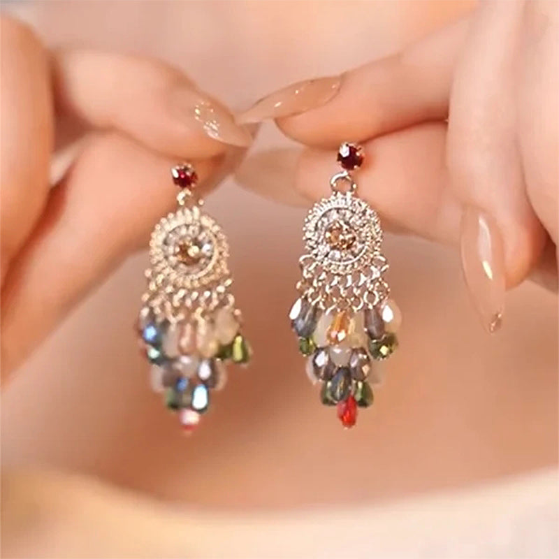 Colourful Dangle Earrings
