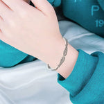 Angel Wings Vintage Style Sterling Bracelet