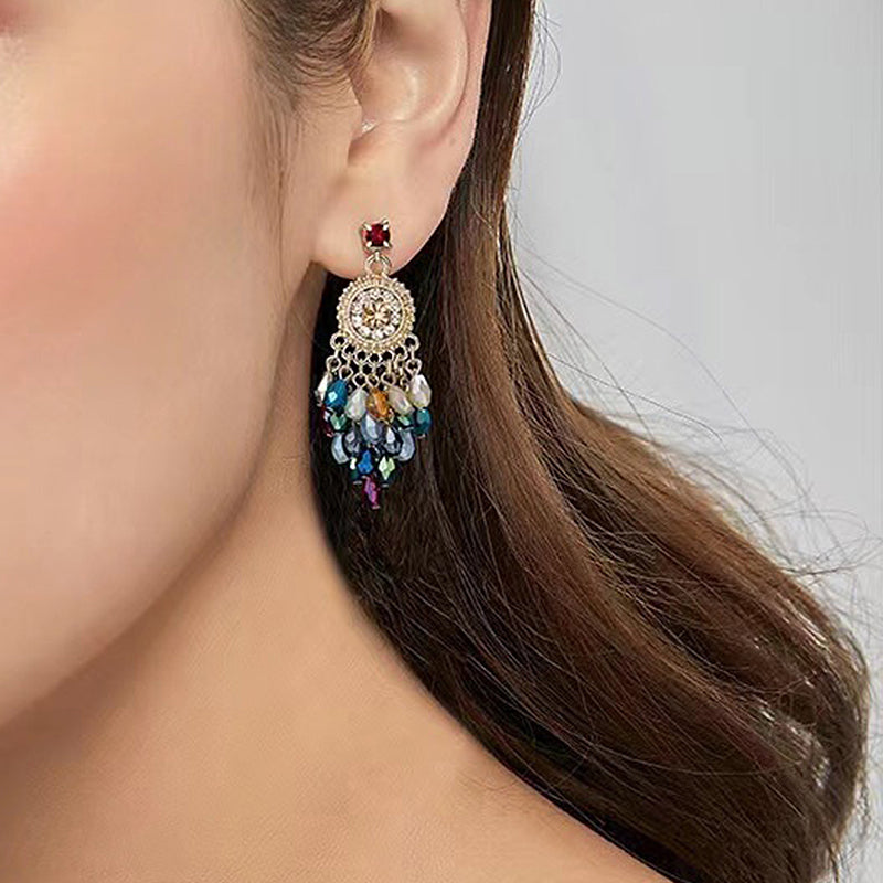 Colourful Dangle Earrings