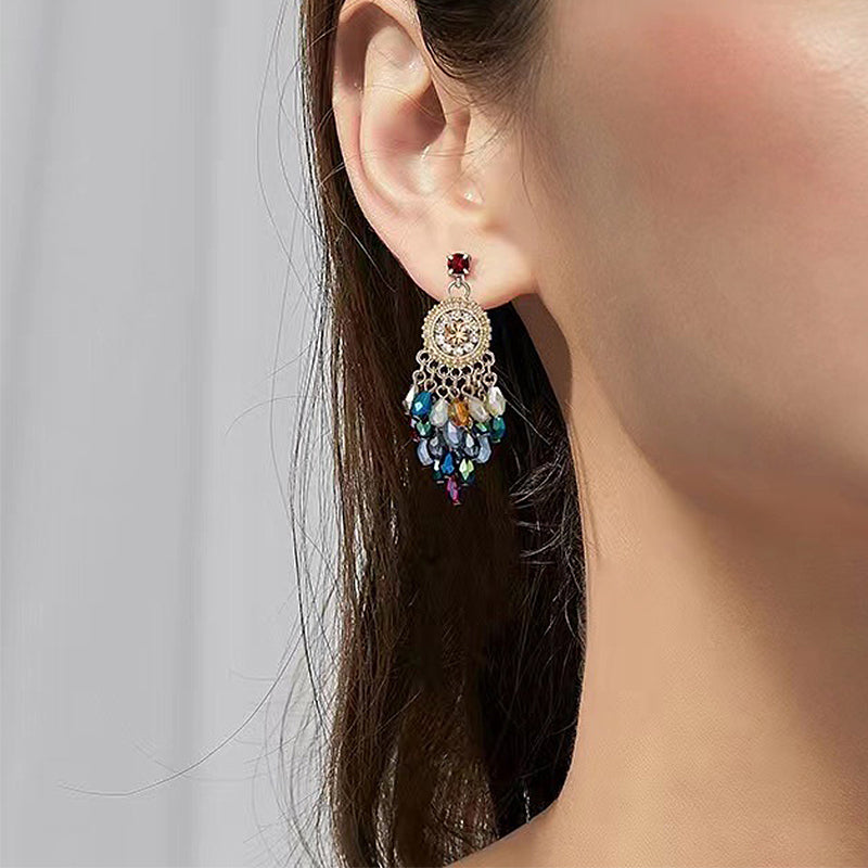 Colourful Dangle Earrings