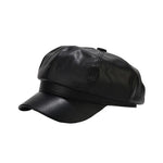 Ladies British Style Retro Casual Solid Color Hat