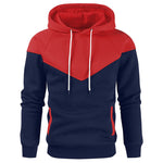 Color Block Casual Sports Sweatshirt