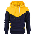 Color Block Casual Sports Sweatshirt