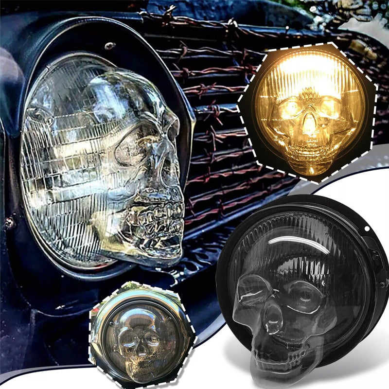 SKULL HEADLIGHT COVER