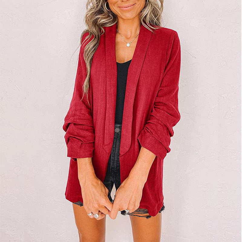 Women's Fall 3/4 Sleeve Cardigan