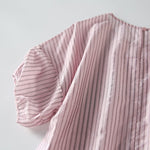 Striped Crew Neck Short Sleeve T-Shirt