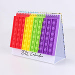2022 Calendar Pop Fidget Toy