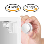 Magnetic Invisible No Drill Safety Lock