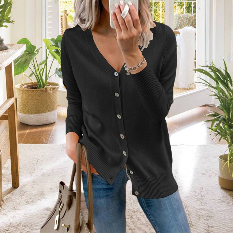 Button Knit Cardigan