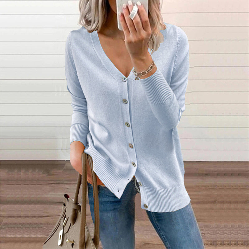 Button Knit Cardigan