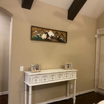 Handmade Wooden Forest & Mountain Wall Decor