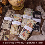 Years Trace Retro Stickers Set