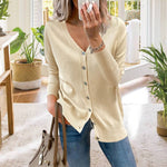 Button Knit Cardigan