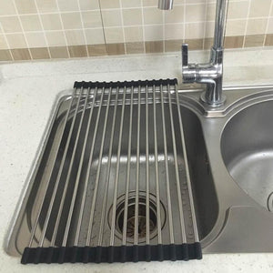 Foldable Stainless Steel Sink Rack