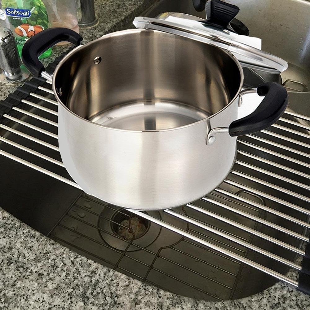 Foldable Stainless Steel Sink Rack