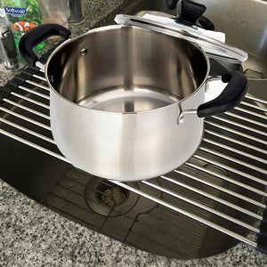 Foldable Stainless Steel Sink Rack