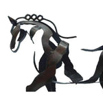Handmade Adonis Metal Horse Sculpture