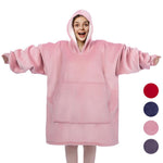 Cozy Hoodie Blanket Oversized Blanket Sweatshirt For Adults & Children