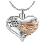 Heart Skeleton Necklace