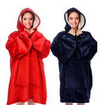 Cozy Hoodie Blanket Oversized Blanket Sweatshirt For Adults & Children