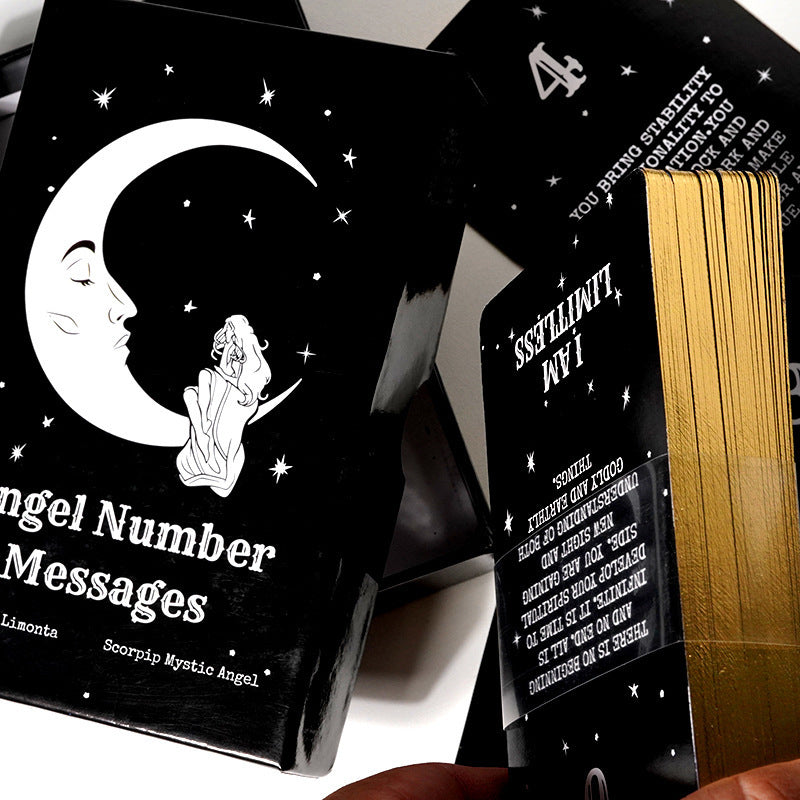 Angel Number Messages & Affirmation Oracle Deck
