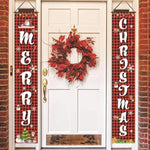 Christmas curtain couplet