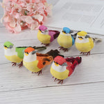 Artificial Birds Home Ornament