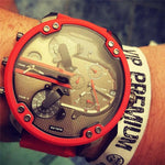 Ceas din cuart cronograf din otel inoxidabil