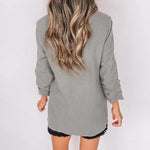 Women's Fall 3/4 Sleeve Cardigan