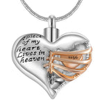 Heart Skeleton Necklace