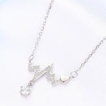 Withinhand ECG Collarbone Necklace