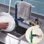 Kitchen Sink Shelf Flexible Drain Storage Basket