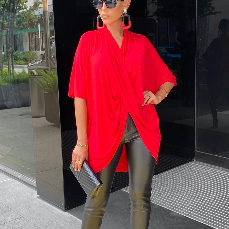 Multicolor Crossover T-Shirt