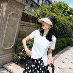 Irregular Slit T-shirt