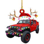 Car-Boat-Christmas iron Ornament